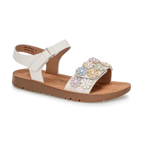 Platanitos Blanco de Niña modelo Sandalia Niña Sf Ale blancos sintéticos niña 2025052321222493900 Sintético Sintético