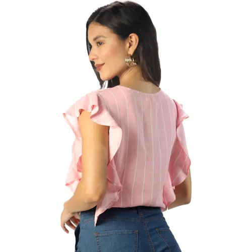 FORDAN JEANS Blusa Mujer 3911 Con Bobos
