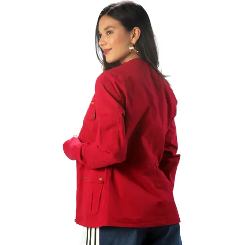 FORDAN JEANS Campera Mujer 3880 C/Bolsillo Parche Del.
