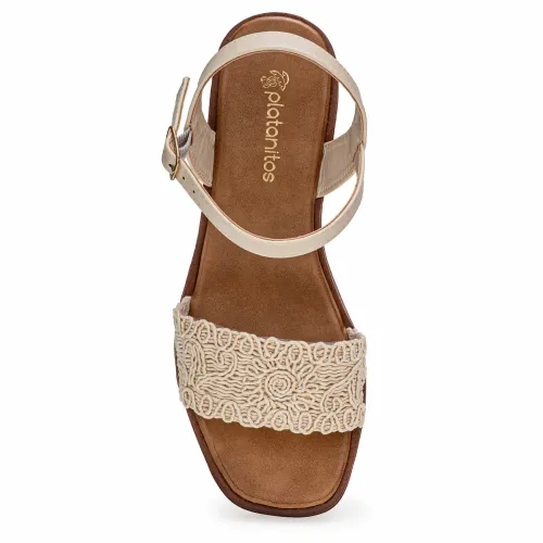 Platanitos Sandalia Dama Sp Rubbie