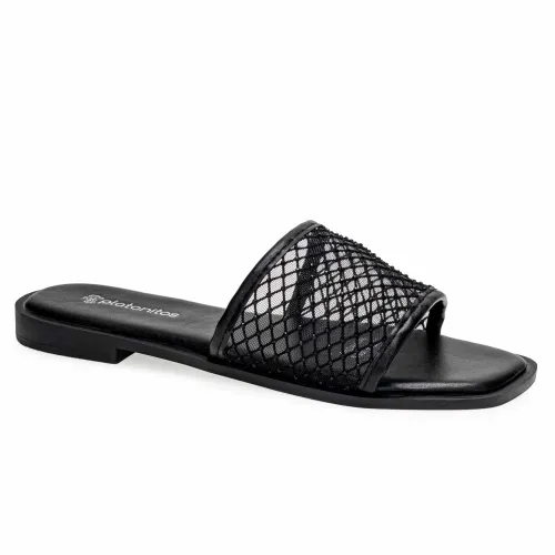 Platanitos Negro de Mujer modelo Sandalia Dama Sf Lieve negros sintéticos mujer 2025052619352632161 Sintético Sintético