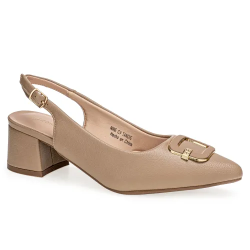 Platanitos Beige de Mujer modelo Calzado Dama Cv Tandie sintéticos mujer 2025052812113273612 Sintético Sintético