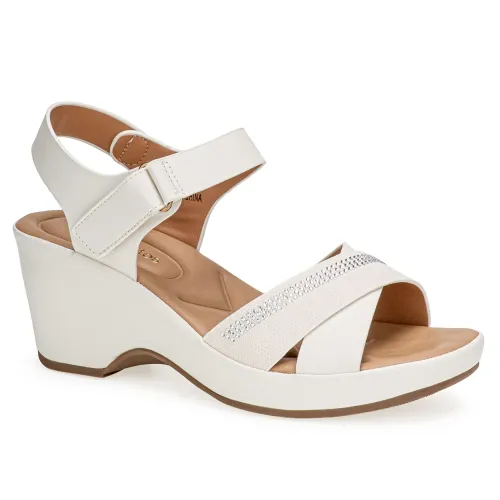 Platanitos Blanco de Mujer modelo Sandalia Dama S Godes blancos sintéticos mujer 2025052812113274026 Sintético Sintético
