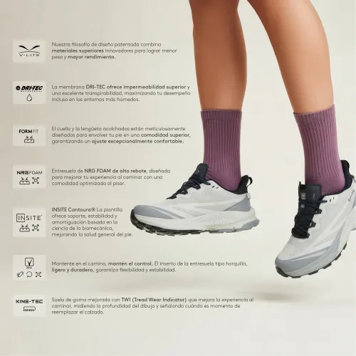 Hi-Tec Zapatillas De Outdoor Mujer Nomad Adv Wp Women'S