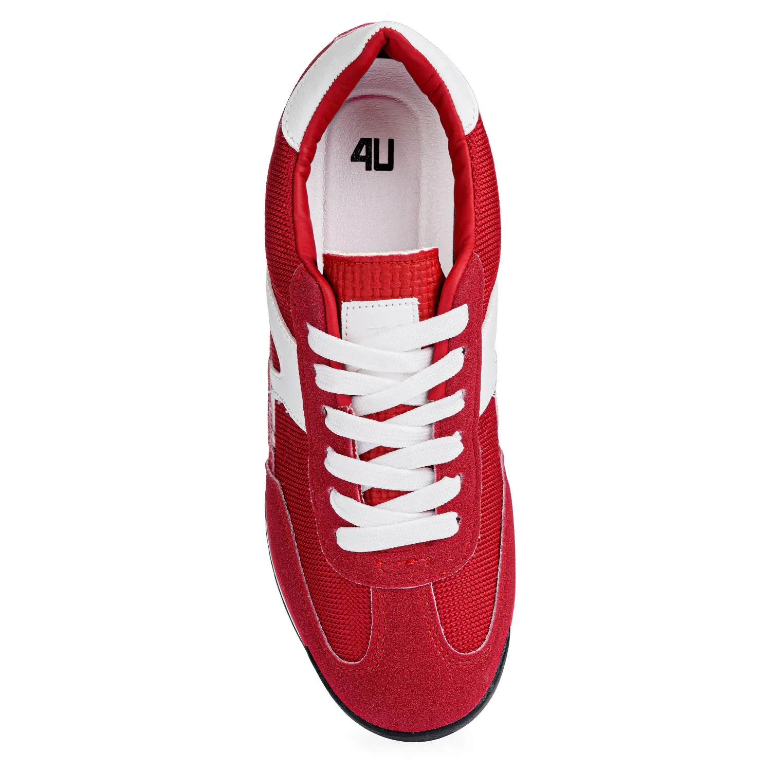 Zapatilla Just4U Dama Z Lima color rojo | Platanitos