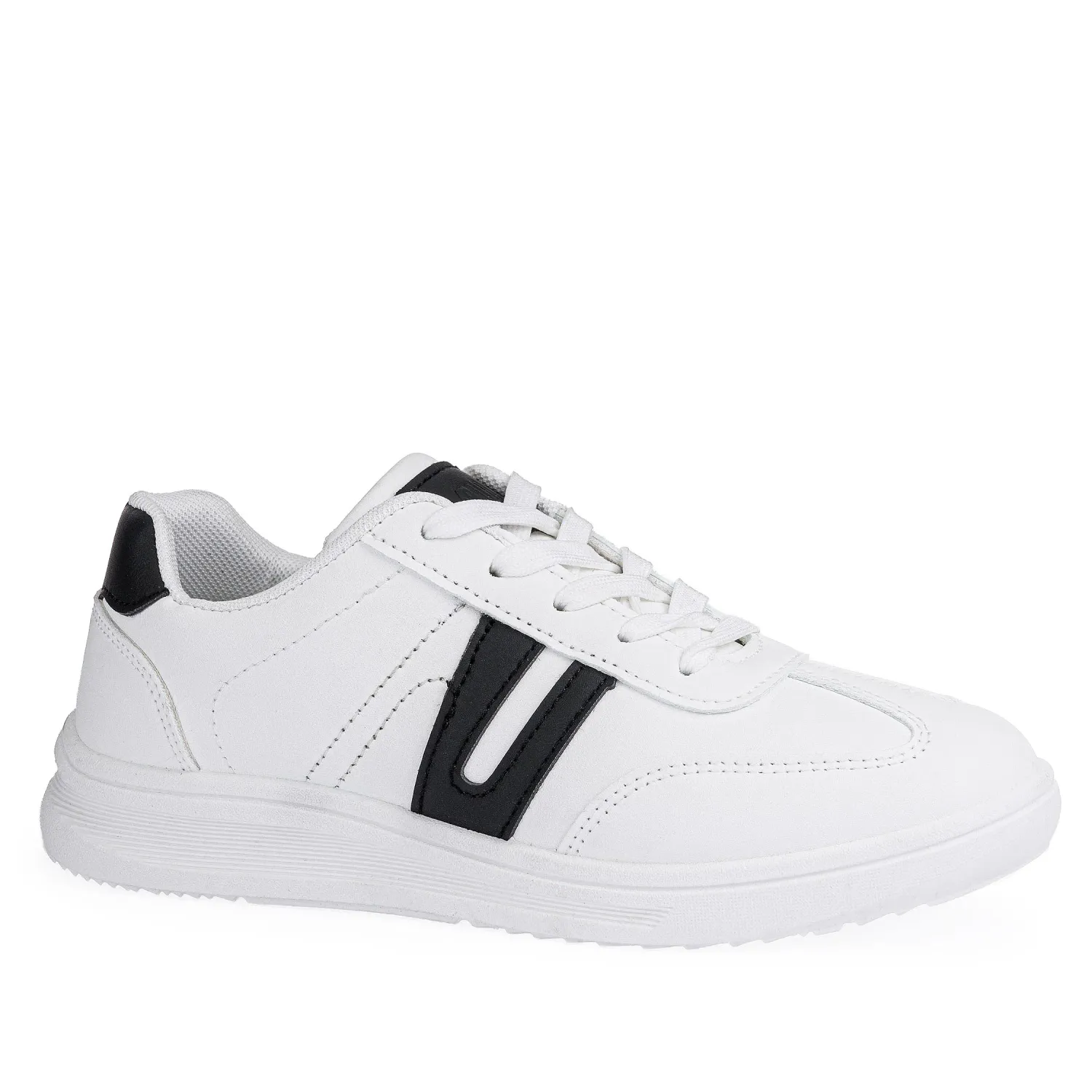 Just4u Zapatilla Just4U Dama Z Pilar color blanco / negro | Platanitos