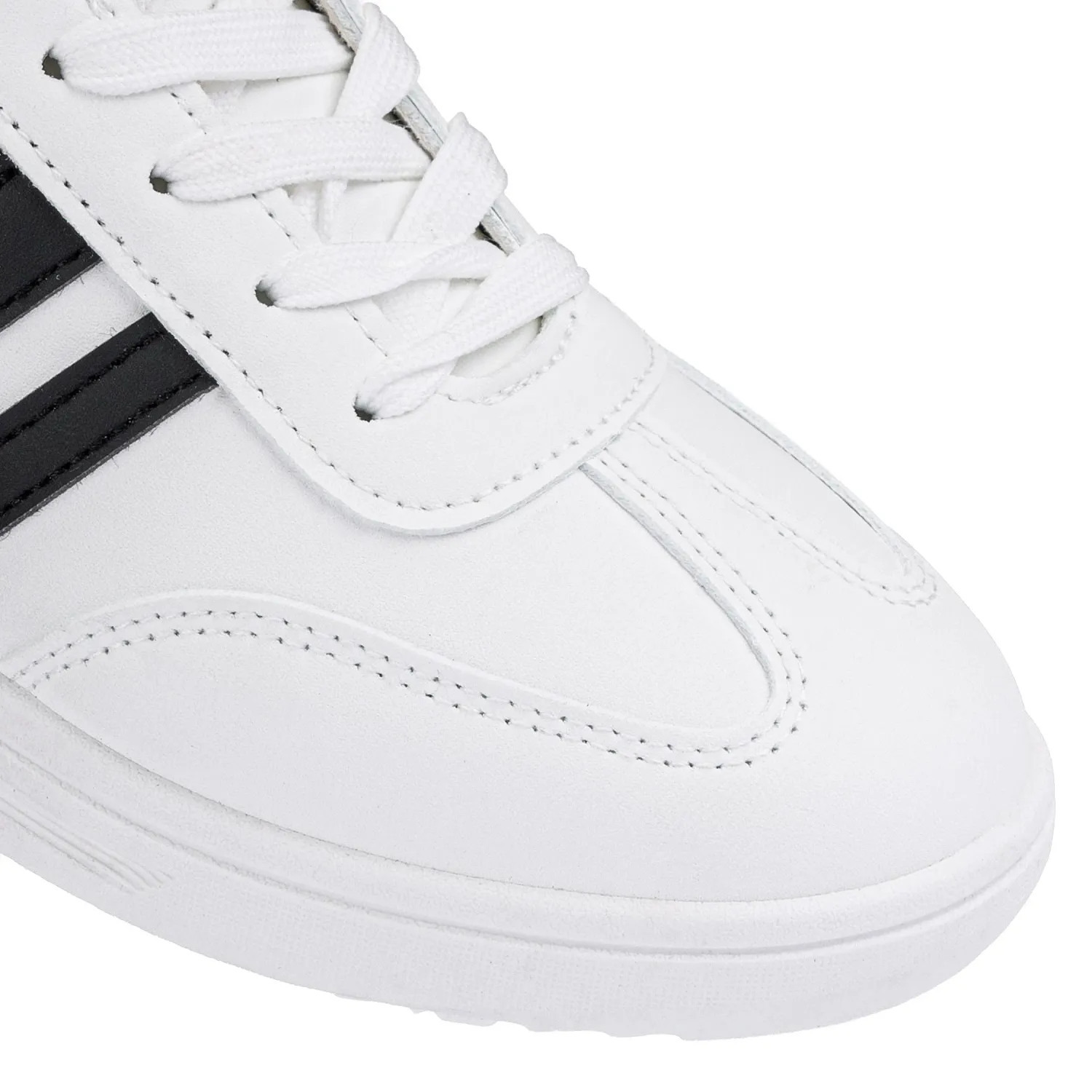 Just4u Zapatilla Just4U Dama Z Pilar color blanco / negro | Platanitos