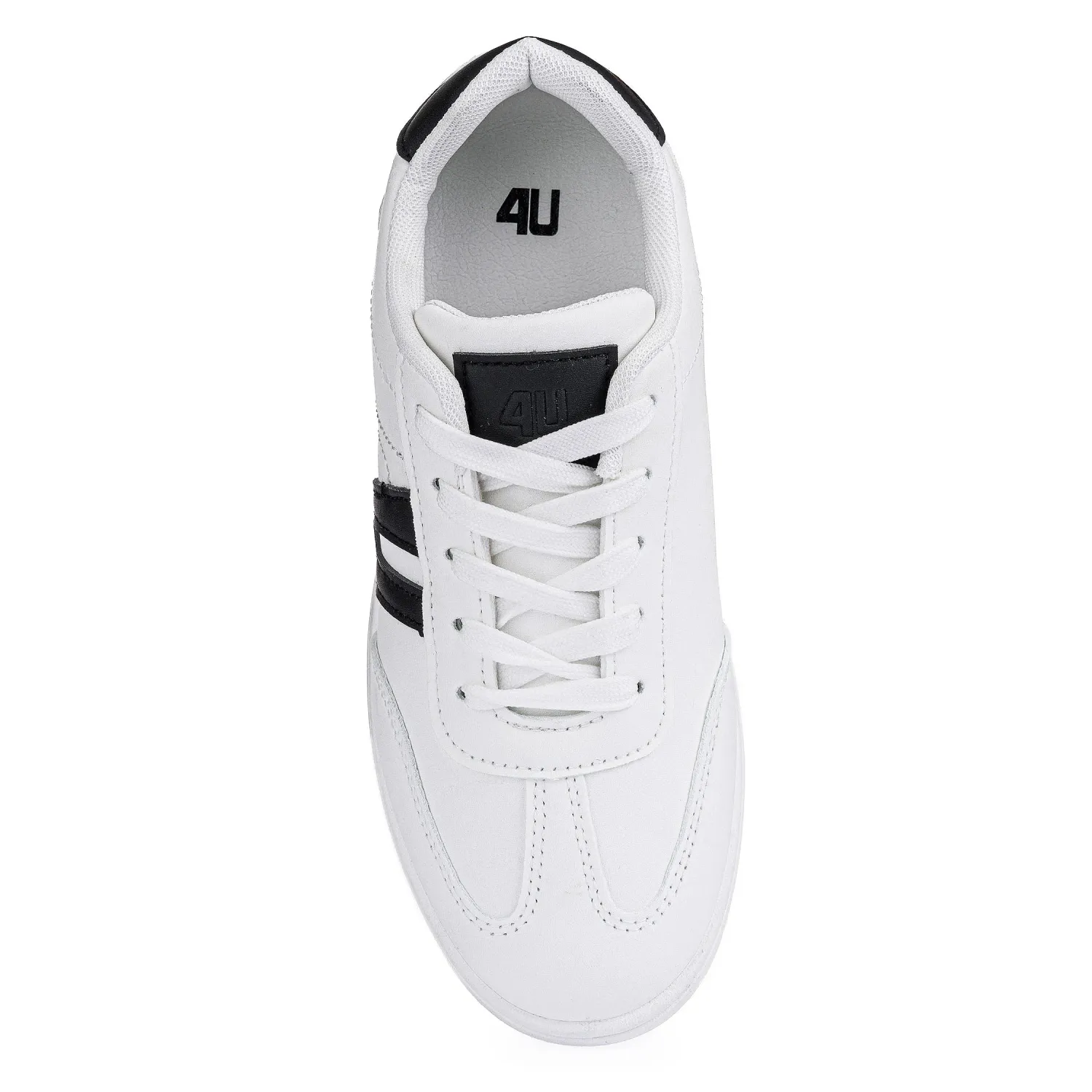 Just4u Zapatilla Just4U Dama Z Pilar color blanco / negro | Platanitos