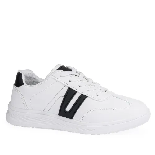 Zapatilla Just4U Dama Z Pilar color blanco | Platanitos
