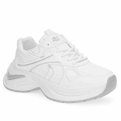 Just4u Blanco de Mujer modelo Zapatilla Dama Z Paulina blancos sintéticos mujer 2025052914505570456 Sintético Sintético