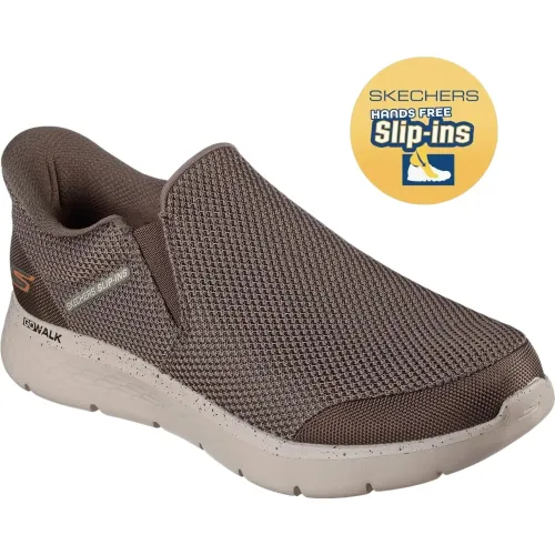 Skechers Marron de Hombre modelo Zapatillas Urbanas Hombre Go Walk Flex Slip-Ins marrones textiles hombre 2025052917291408728 Textil Eva