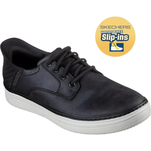 Skechers Marron de Hombre modelo Zapatillas Urbanas Hombre Hyland Slip-Ins marrones textiles hombre 2025052917291408794 Textil Eva