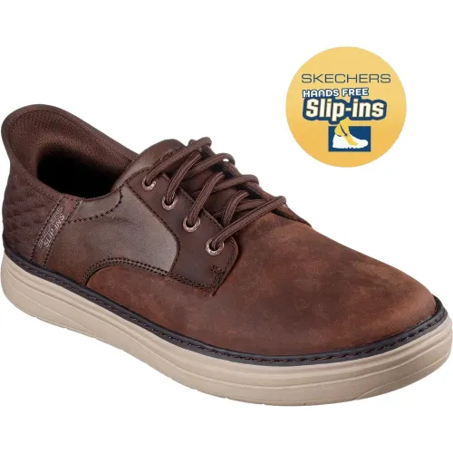 Skechers Marron de Hombre modelo Zapatillas Urbanas Hombre Hyland Slip-Ins marrones textiles hombre 2025052917291408827 Textil Eva