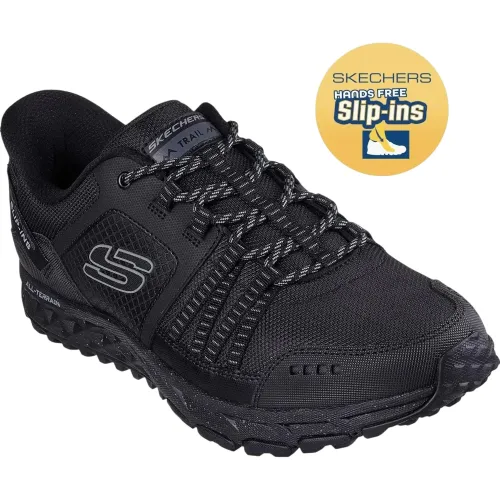 Skechers Negro de Hombre modelo Zapatillas Trail Running Hombre Escape Plan Slip-Ins negros textiles hombre 2025052917291409025 Textil Sintético