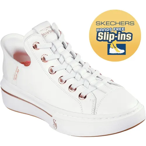 Skechers Blanco de Mujer modelo Zapatillas Urbanas Mujer Snoop One Slip-Ins blancos textiles mujer 2025052917291409382 Textil Eva