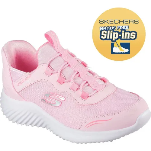 Skechers  de Niña / Niño modelo Zapatilla Urbana Niño Slip-Ins Bounder rosas textiles niña 2025052917291409490 Textil Eva