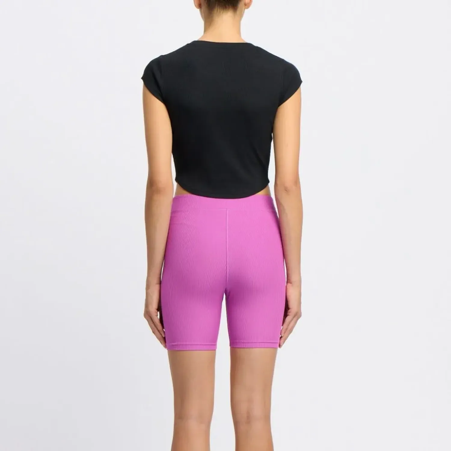 Reebok Polo Reebok Deportiva Mujer Studio Style Tee color negro | Platanitos