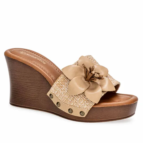 Platanitos Beige de Mujer modelo Sandalia Dama Sw Rosalie beiges sintéticos mujer 2025052921053737879 Sintético Sintético