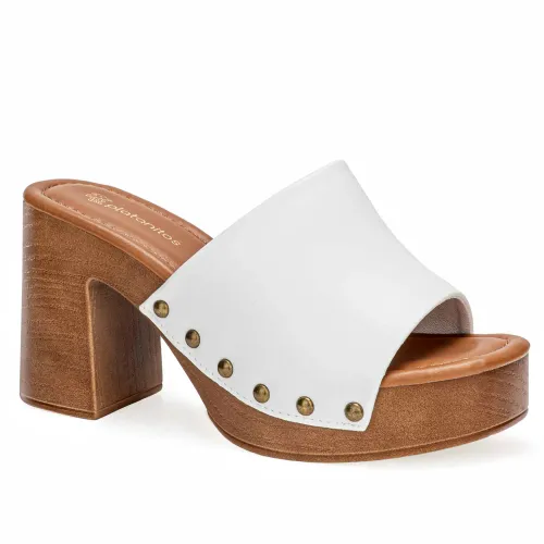 Platanitos Blanco de Mujer modelo Sandalia Dama Sp Desira blancos sintéticos mujer 2025052921053738131 Sintético Sintético