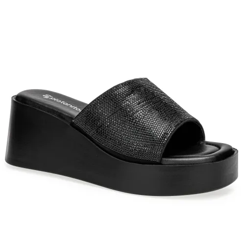 Platanitos Negro de Mujer modelo Sandalia Dama Sw Vitto negros sintéticos mujer 2025052921571953296 Sintético Sintético