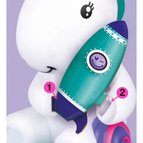 CANAL TOYS Lampara Alcancia Unicornio Personalizable