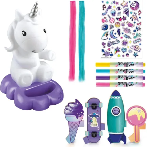 CANAL TOYS Lampara Alcancia Unicornio Personalizable