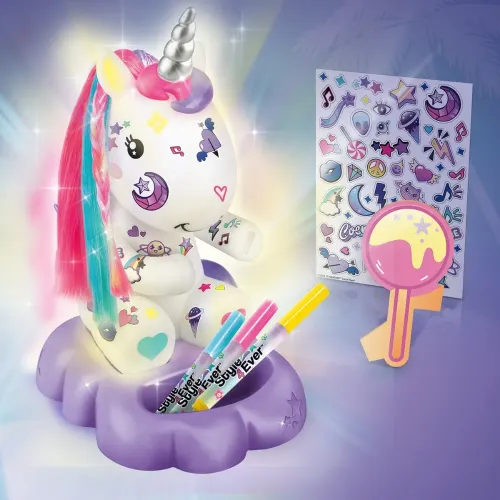 CANAL TOYS Lampara Alcancia Unicornio Personalizable