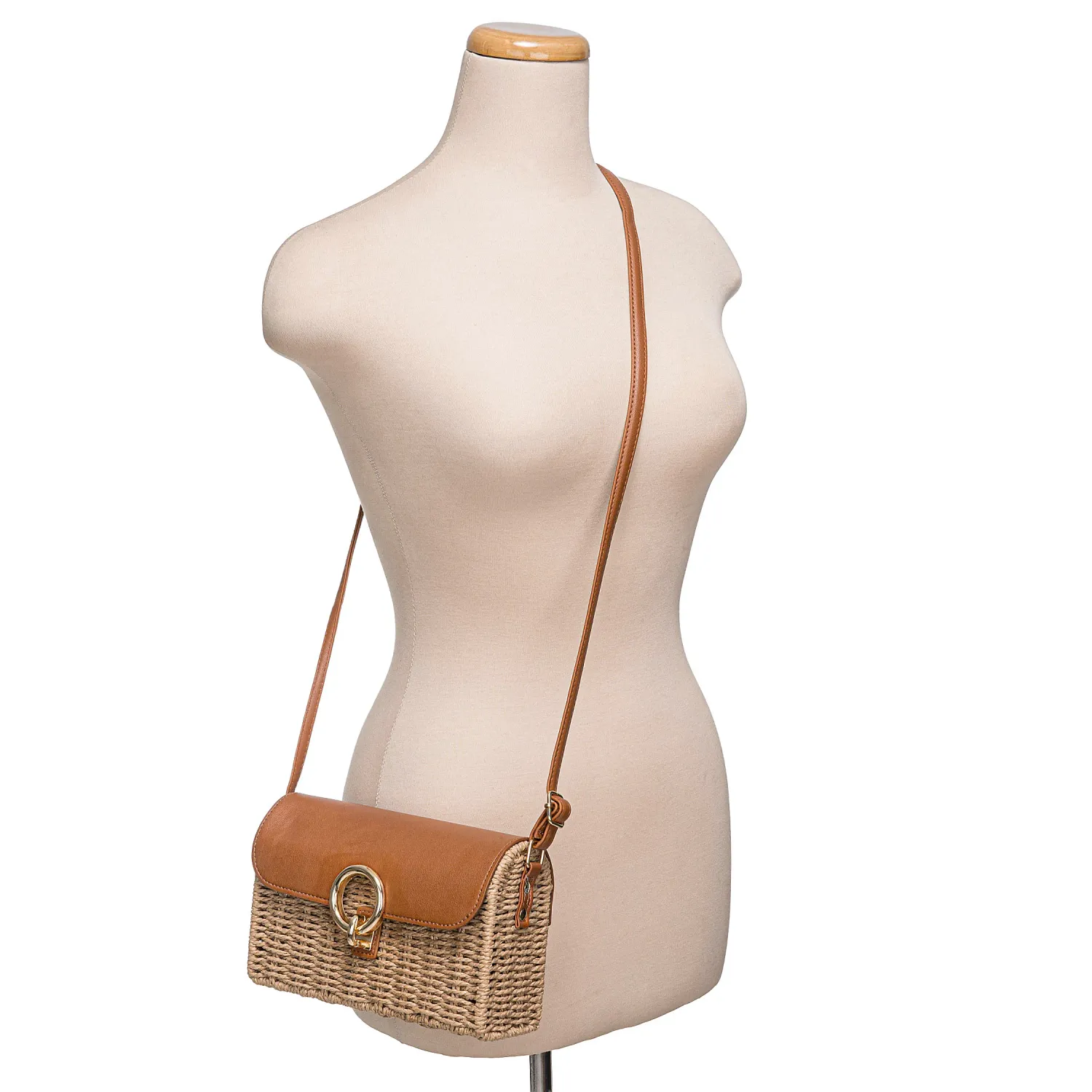 Cartera Limoni Dama Casual Ewa color marron claro | Platanitos