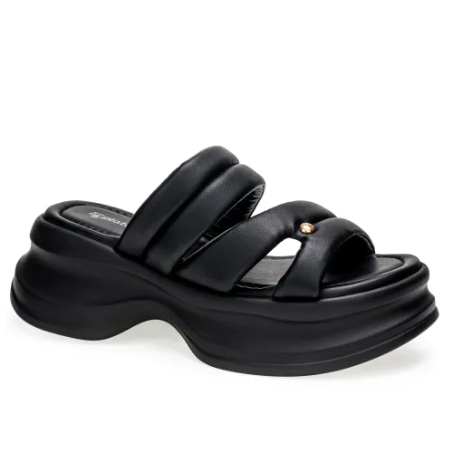 Platanitos Negro de Mujer modelo Sandalia Dama Schun Hadria negros sintéticos mujer 2025060619081699676 Sintético Sintético