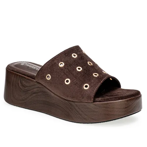 Platanitos Marron de Mujer modelo Sandalia Dama Sw Gemma marrones sintéticos mujer 2025060619081699730 Sintético Sintético