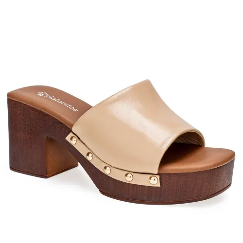 Platanitos Beige de Mujer modelo Sandalia Dama Sp Filis beiges sintéticos mujer 2025060619081699831 Sintético Sintético