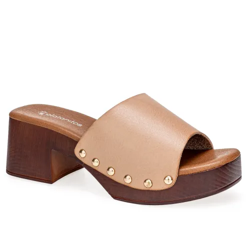 Platanitos Marfil de Mujer modelo Sandalia Dama Sp Falak kakis sintéticos mujer 2025060619081699921 Sintético Sintético