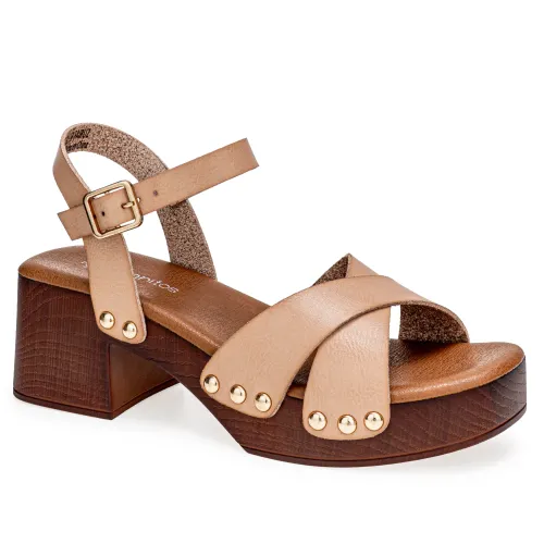 Platanitos Marfil de Mujer modelo Sandalia Dama Sp Fairuz kakis sintéticos mujer 2025060619081699957 Sintético Sintético