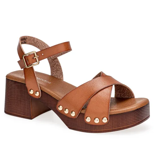 Platanitos  de Mujer modelo Sandalia Dama Sp Fairuz cameles sintéticos mujer 2025060619081699975 Sintético Sintético