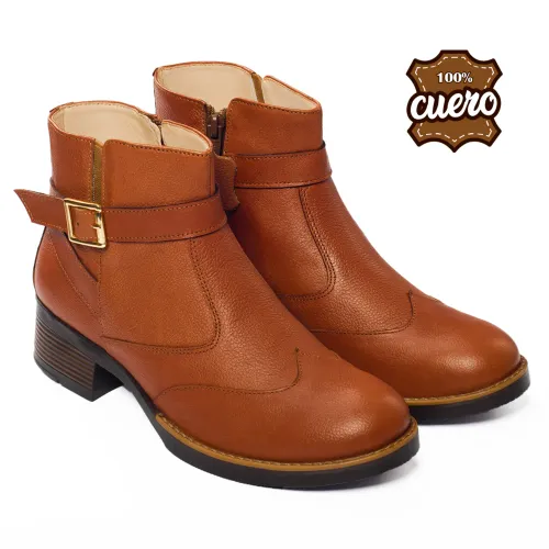 WALKING  de Mujer modelo Botin Cuero Mujer Walking Wc04   mujer 2025060915285239392 Badana PU