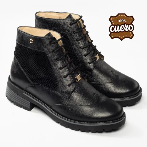 WALKING  de Mujer modelo Botin Cuero Mujer Walking Wc18  mujer 2025060915285239497 Badana PU