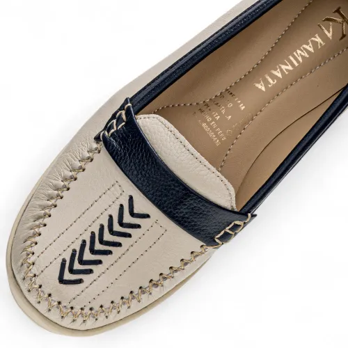 KAMINATA Mocasin Cuero Mujer Kaminata Km-002