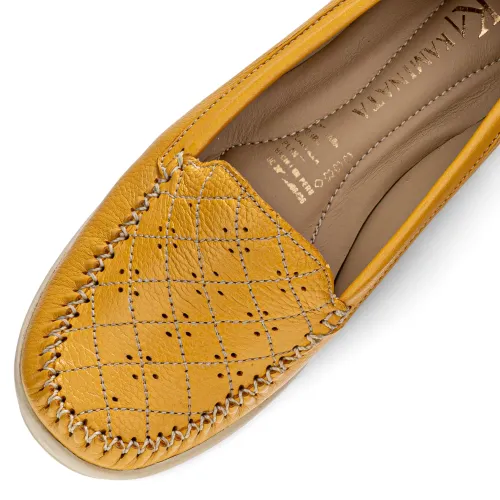 KAMINATA Mocasin Cuero Mujer Kaminata Km-002