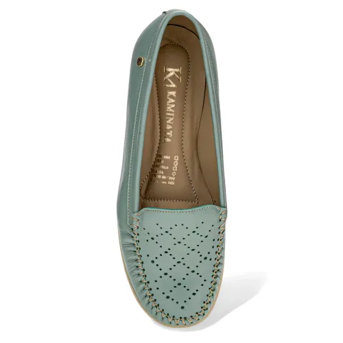 KAMINATA Mocasin Cuero Mujer Kaminata Km-002