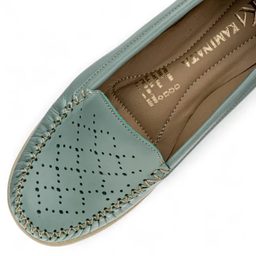 KAMINATA Mocasin Cuero Mujer Kaminata Km-002