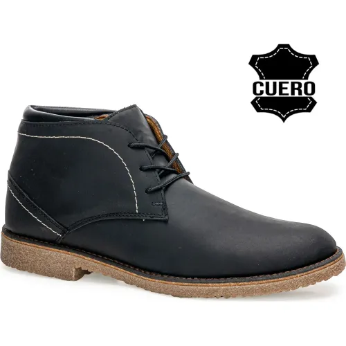 TIME VEROCHY Negro de Hombre modelo Botin Casual Cuero Tv20 negros  hombre 2025060921385180471 Badana TR
