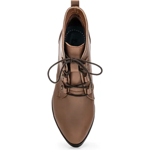 TIME VEROCHY Botin Casual Mujer Cuero Tv20