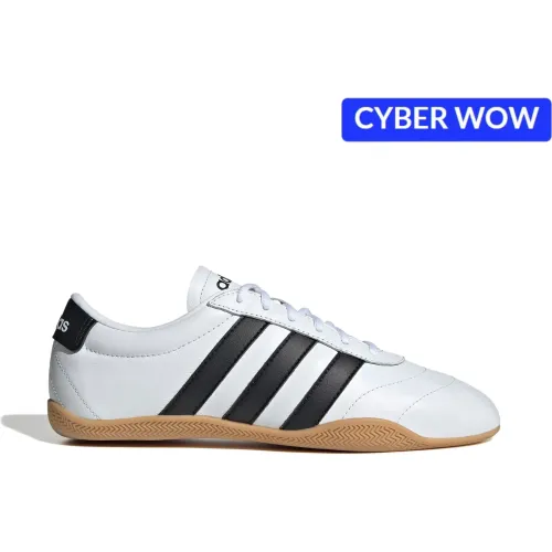 Zapatillas Adidas Urbanas Mujer Grand Court Lo color blanco | Platanitos