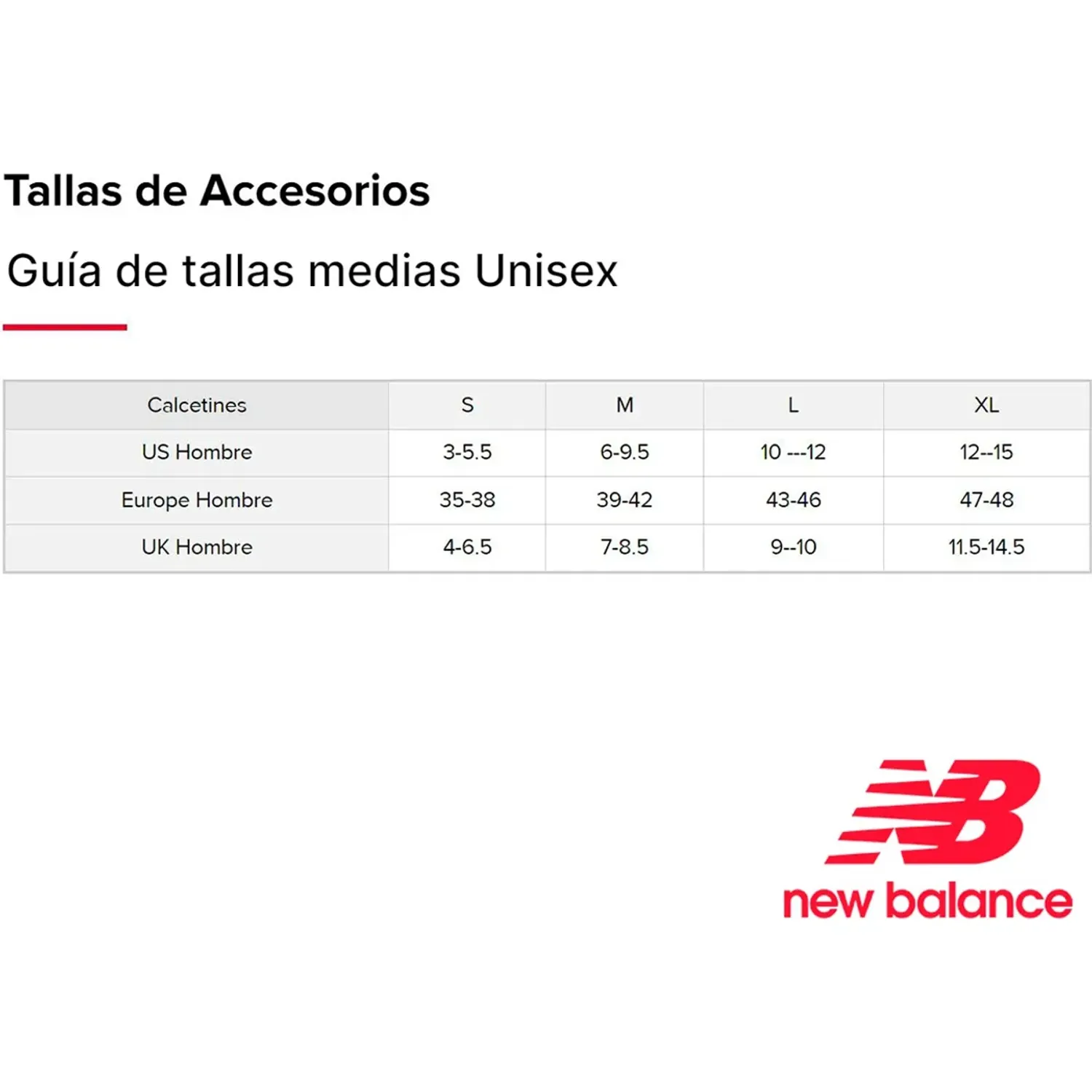 New Balance Medias New Balance Largas Unisex Performance Basic Crew - 3 Pares color multicolor | Platanitos