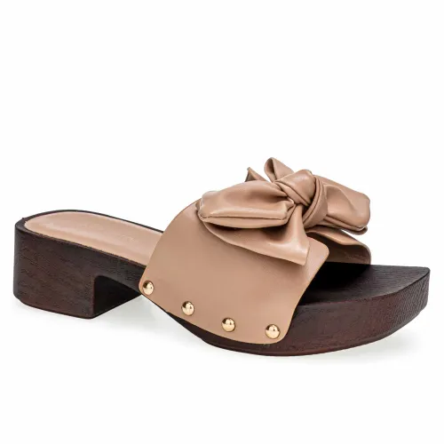 Platanitos Beige de Mujer modelo Sandalia Dama Sp Telia pieles sintéticos mujer 2025061221165471208 Sintético Sintético