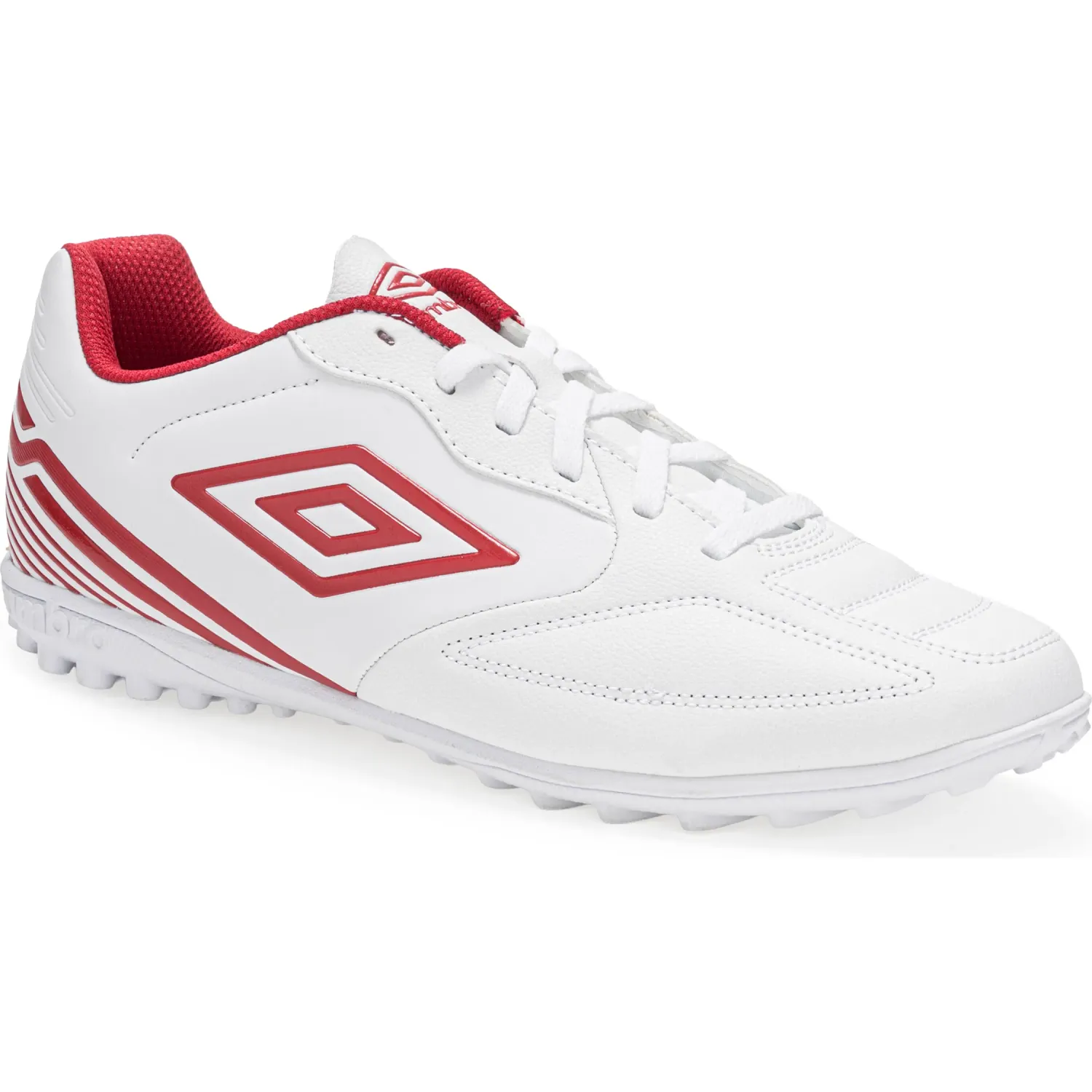 Umbro Zapatillas Umbro De Futbol Hombre Classico Xiii Lt Tf color blanco / rojo | Platanitos