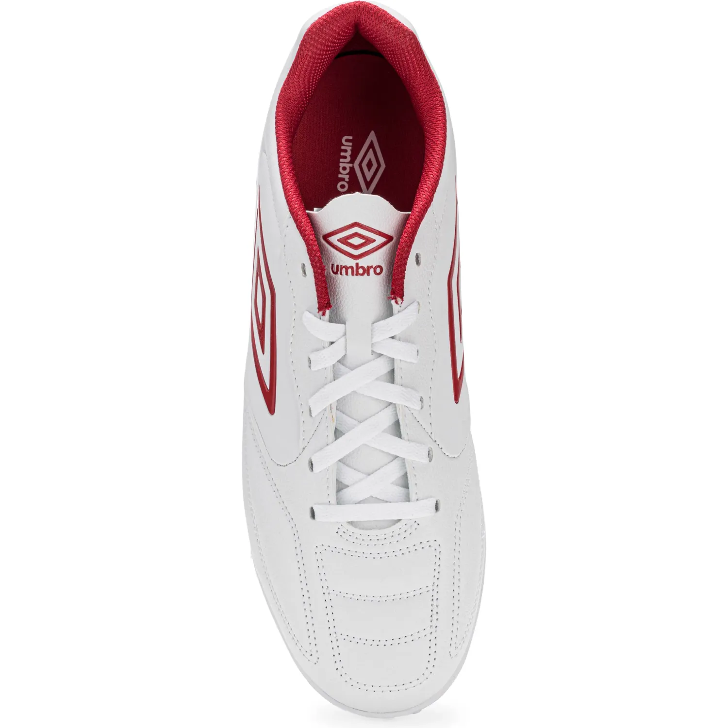Umbro Zapatillas Umbro De Futbol Hombre Classico Xiii Lt Tf color blanco / rojo | Platanitos