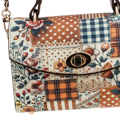 LIMONI Cartera Dama Casual Patch