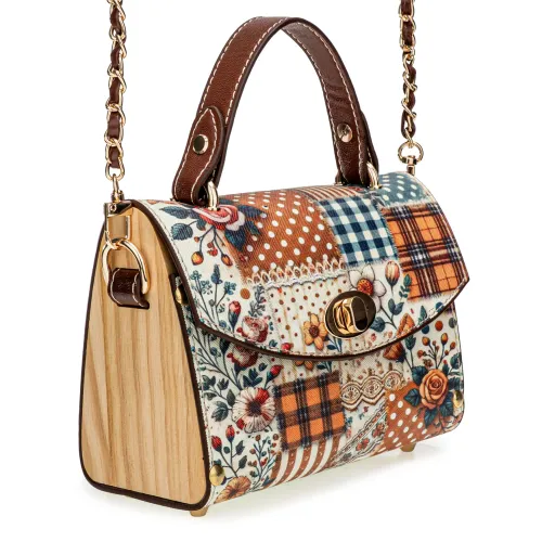 LIMONI Cartera Dama Casual Patch