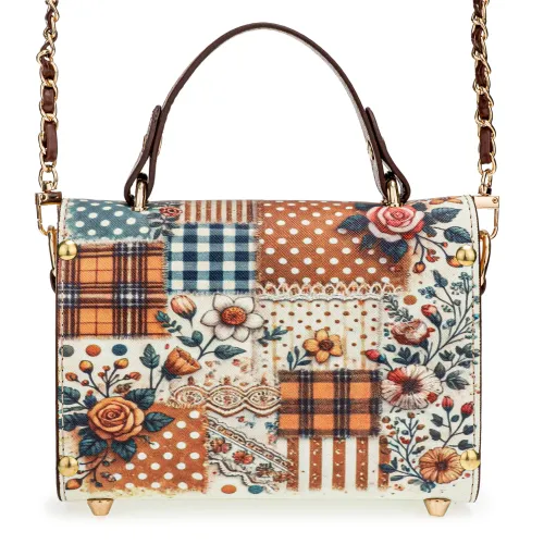 LIMONI Cartera Dama Casual Patch